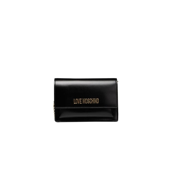 Love Moschino "Black Polyethylene Women Crossbody Bag"