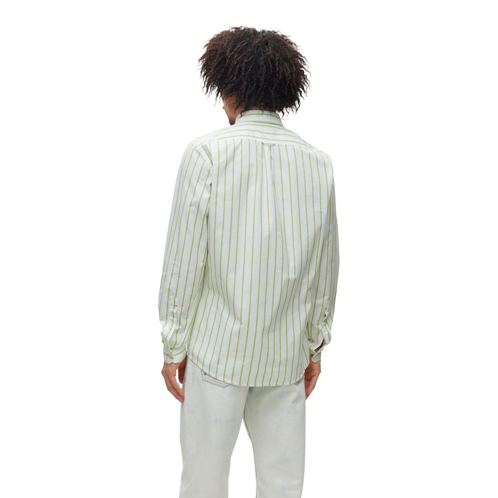 Hugo Boss Bicolor Cotton Dress Shirt