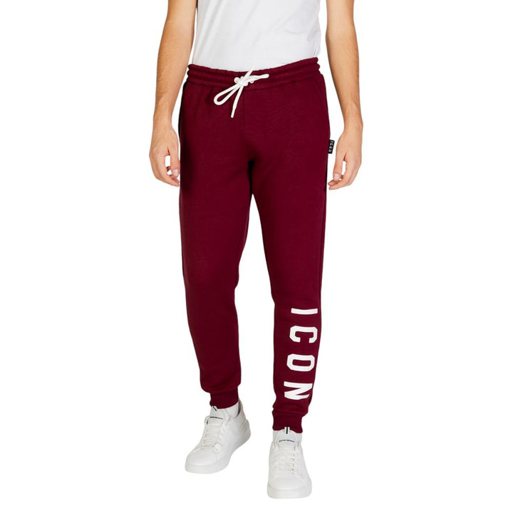 Icon Bordeaux Cotton Joggers Workout Pant
