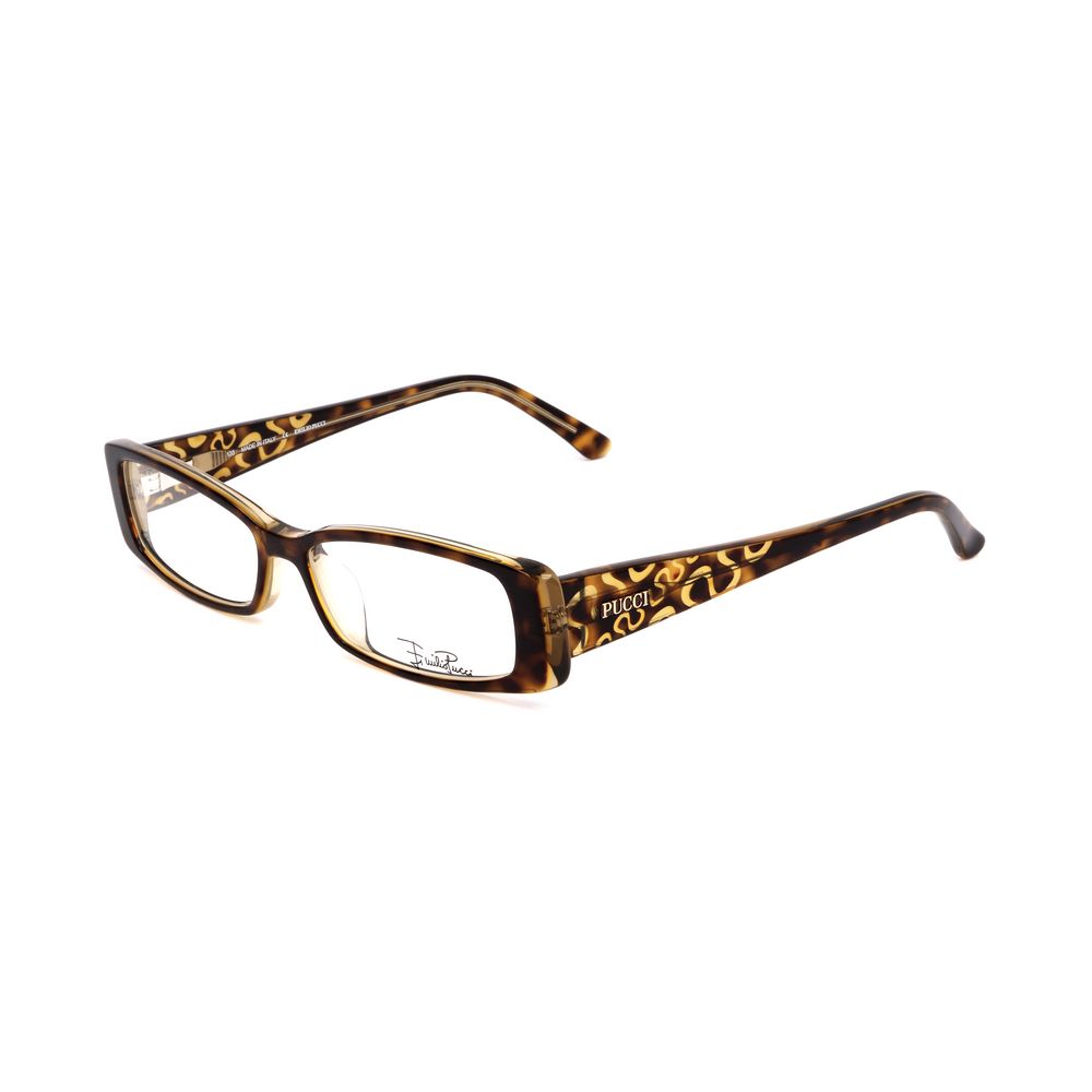 Emilio Pucci Orange Plastic Glasses (Frames)