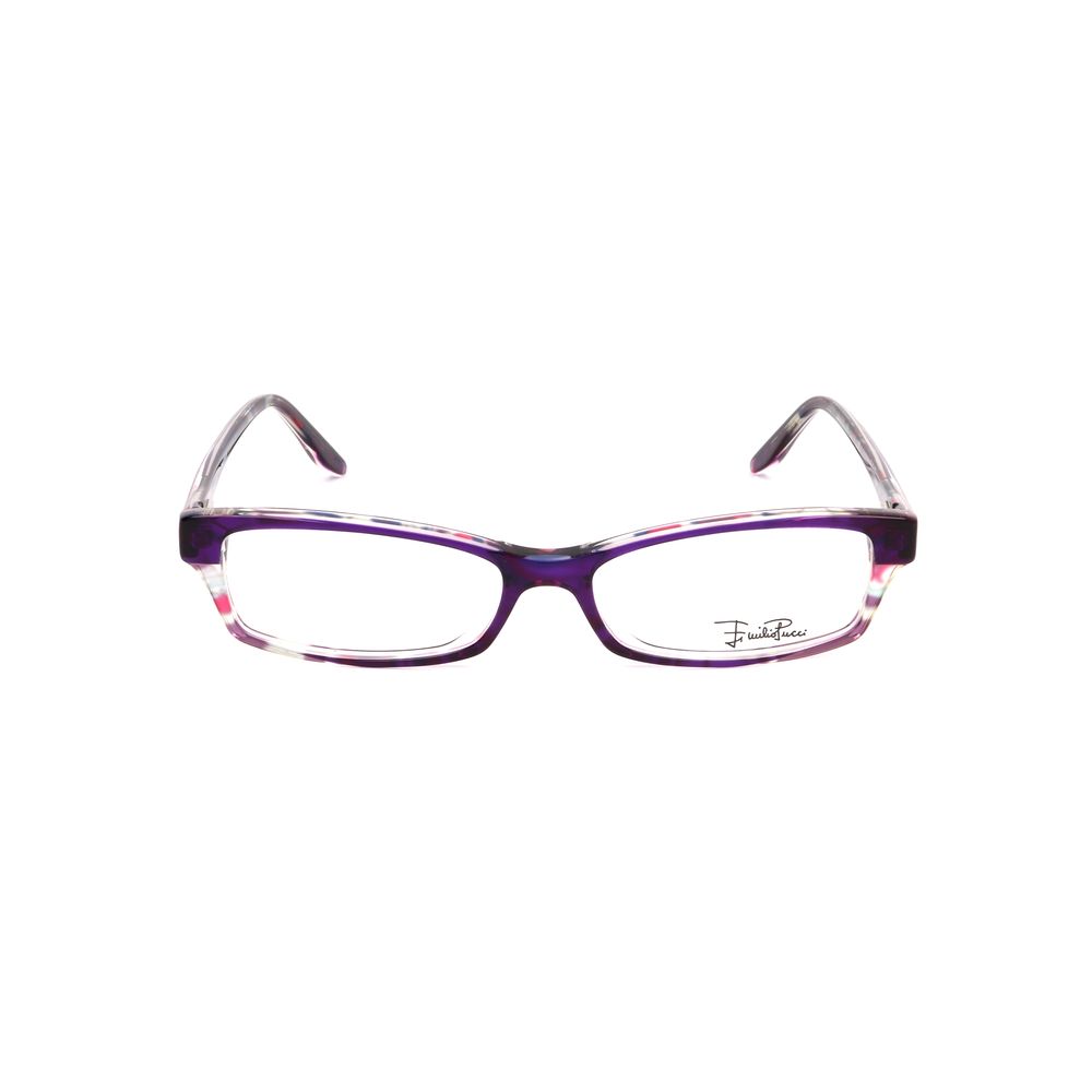 Emilio Pucci Multicolor Plastic Glasses (Frames)