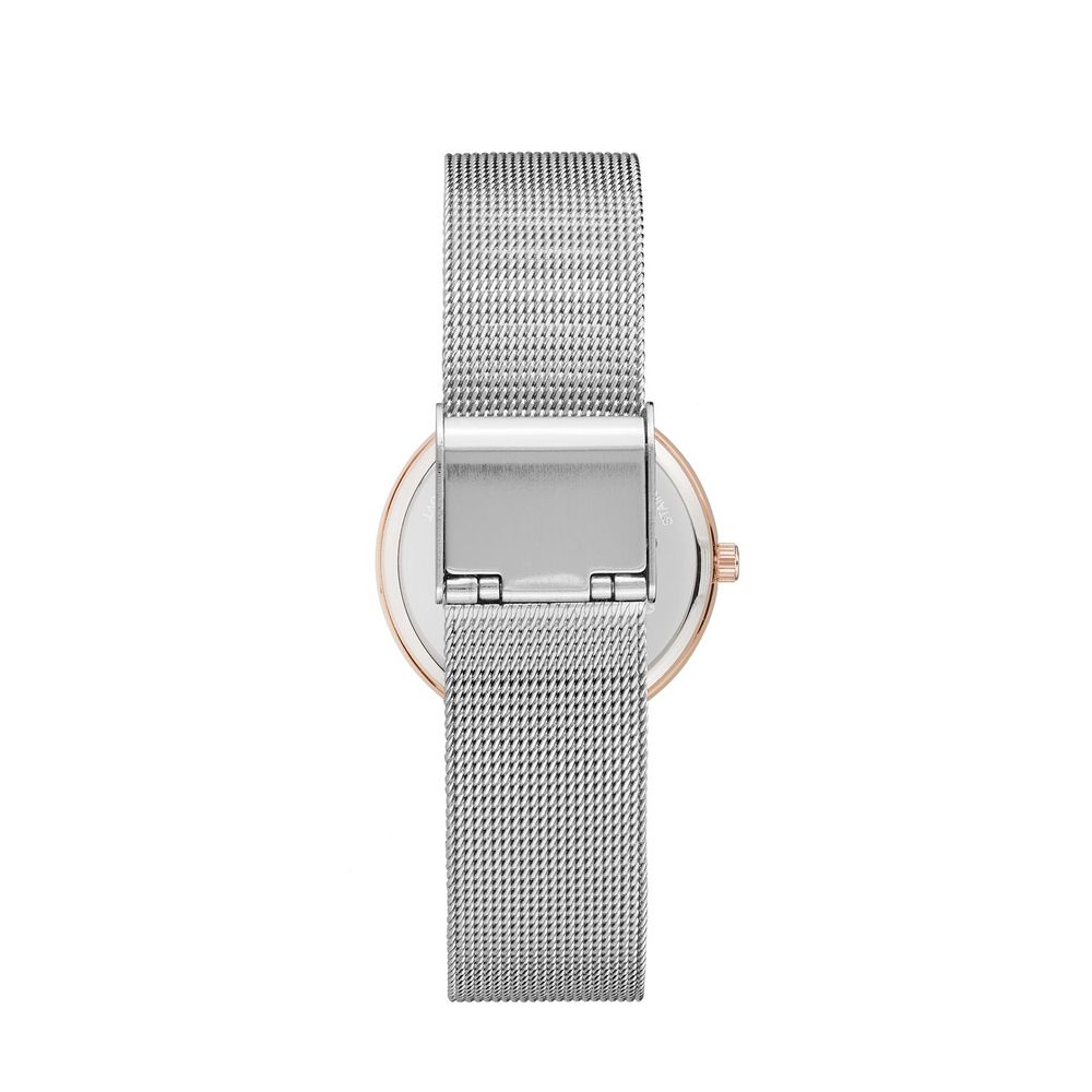 Juicy Couture Silver Stainless Steel Dress Watch