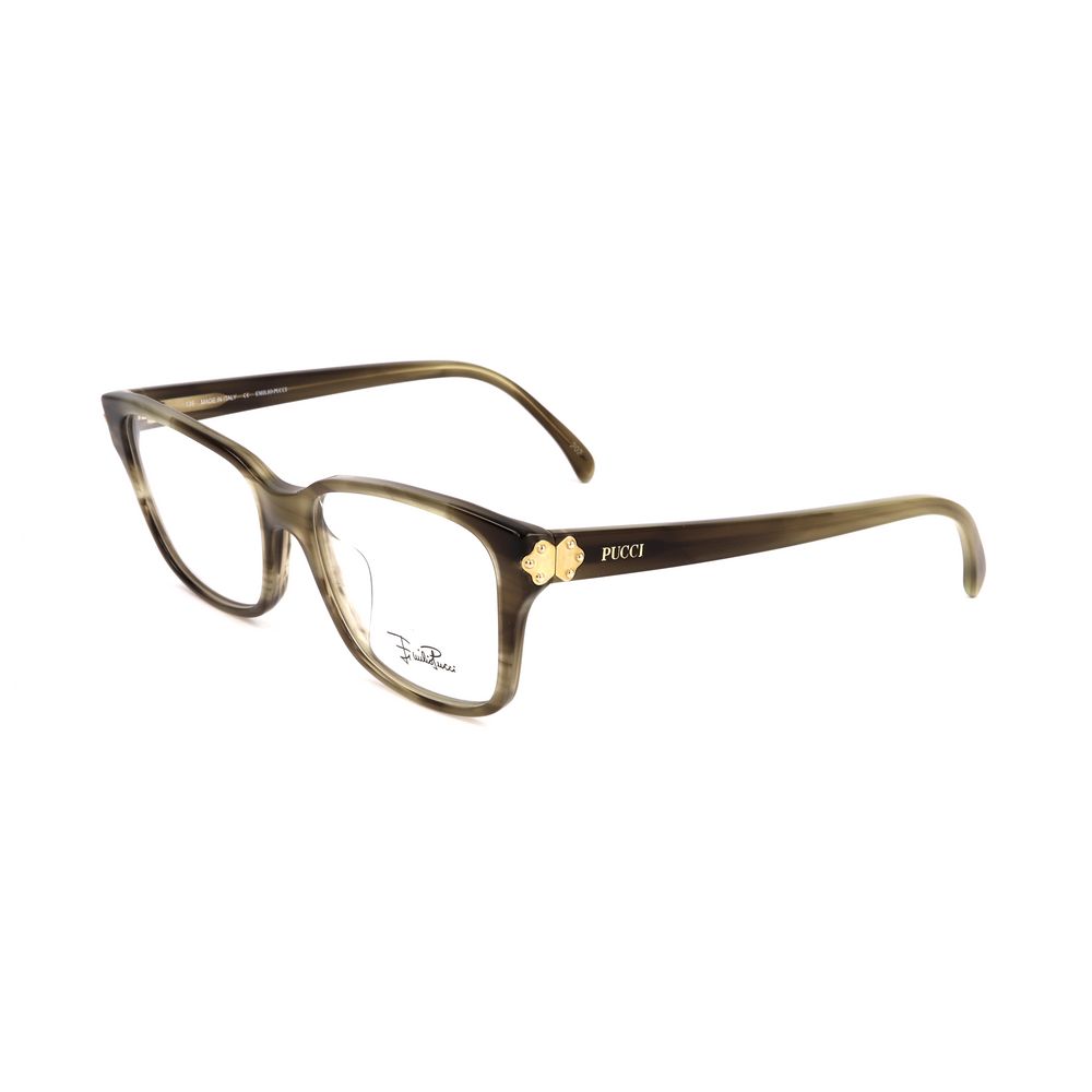 Emilio Pucci Green Plastic Glasses (Frames)