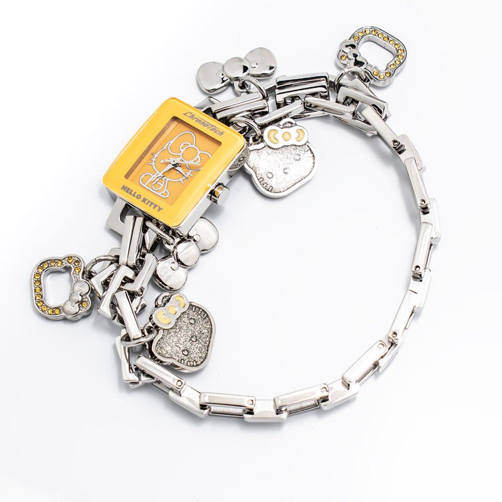 Chronotech Silver Stainless Steel Dress Watch
