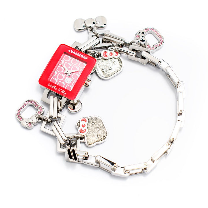 Chronotech Silver Stainless Steel Bracelet Watch