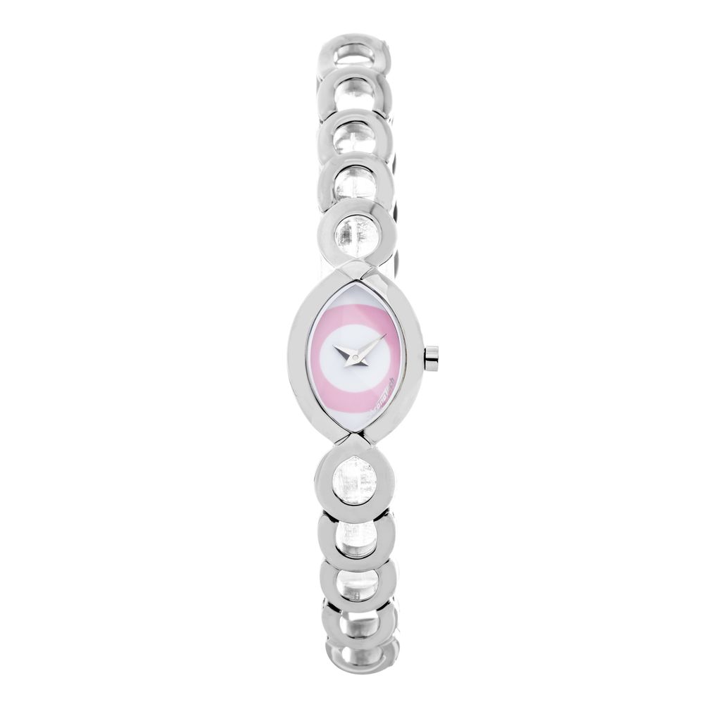 Chronotech Silver Stainless Steel Bracelet Watch