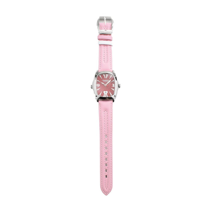Chronotech Multicolor Leather Dress Watch