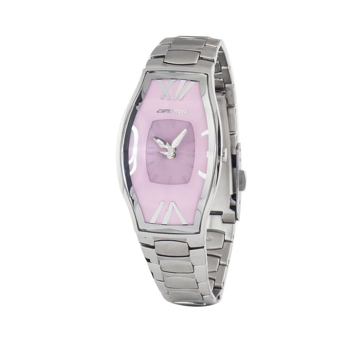 Chronotech Silver Stainless Steel Dress Watch