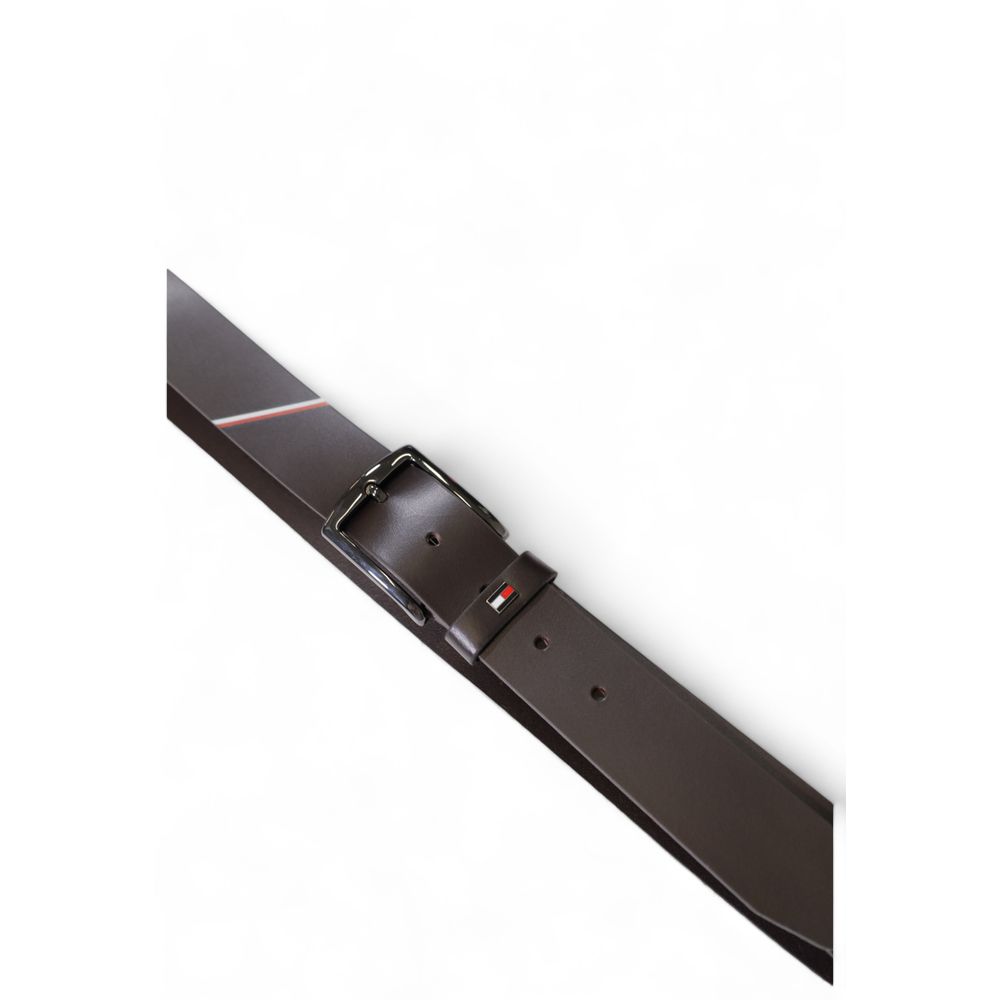 Tommy Hilfiger Brown Leather Regular Belt