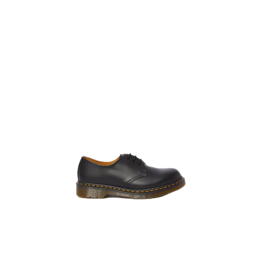 Dr. Martens Black Leather Platform Pumps