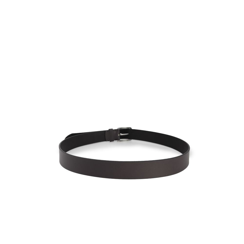 Calvin Klein Jeans Brown Leather Regular Belt