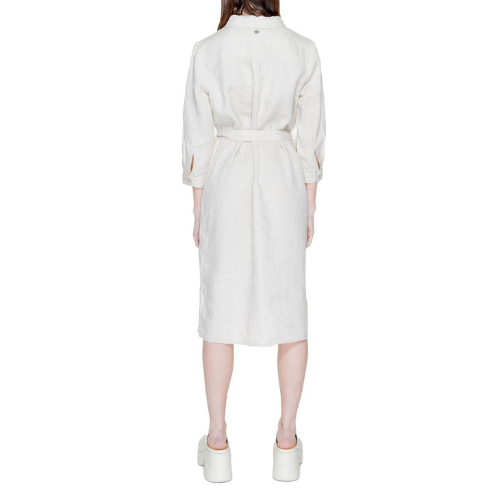 Street One Beige Linen Long