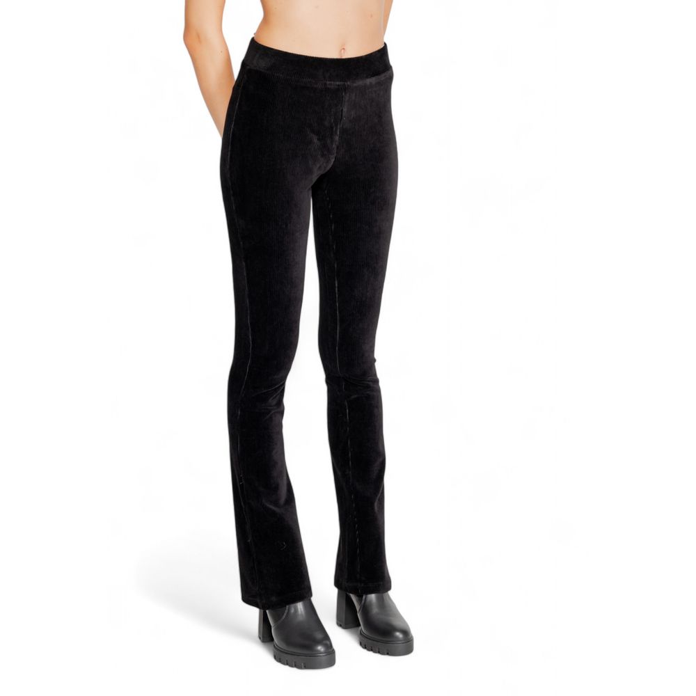 Street One Black Cotton Leggings