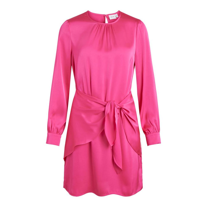 Vila Clothes Pink Polyester Short
