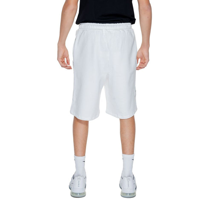 Underclub White Cotton Bermuda