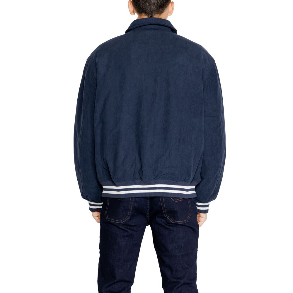 Tommy Hilfiger Jeans Blue Recycled Polyester Jackets And Coat