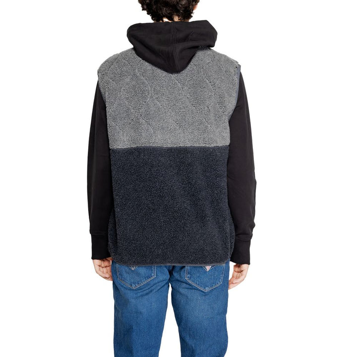 Tommy Hilfiger Jeans Black Recycled Polyester Sleveless Jacket