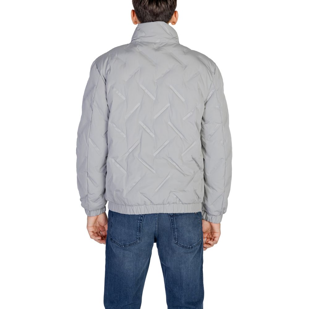 Antony Morato Gray Polyester Jackets And Coat