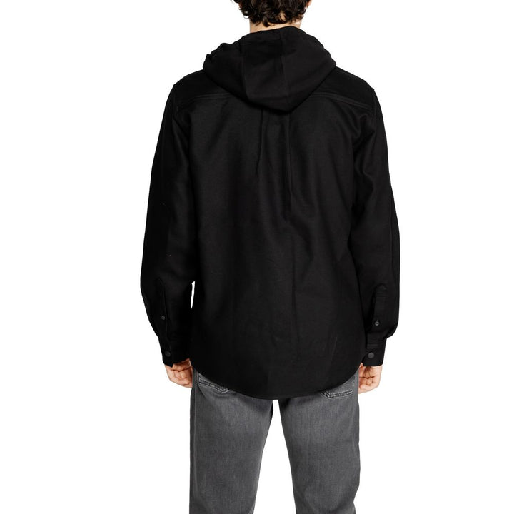 Antony Morato Black Cotton Shell Jacket