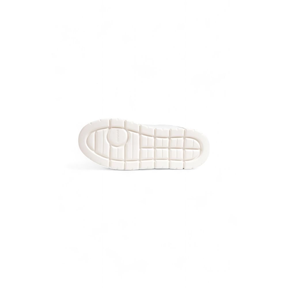 Crime London White Leather Chunky Sneakers