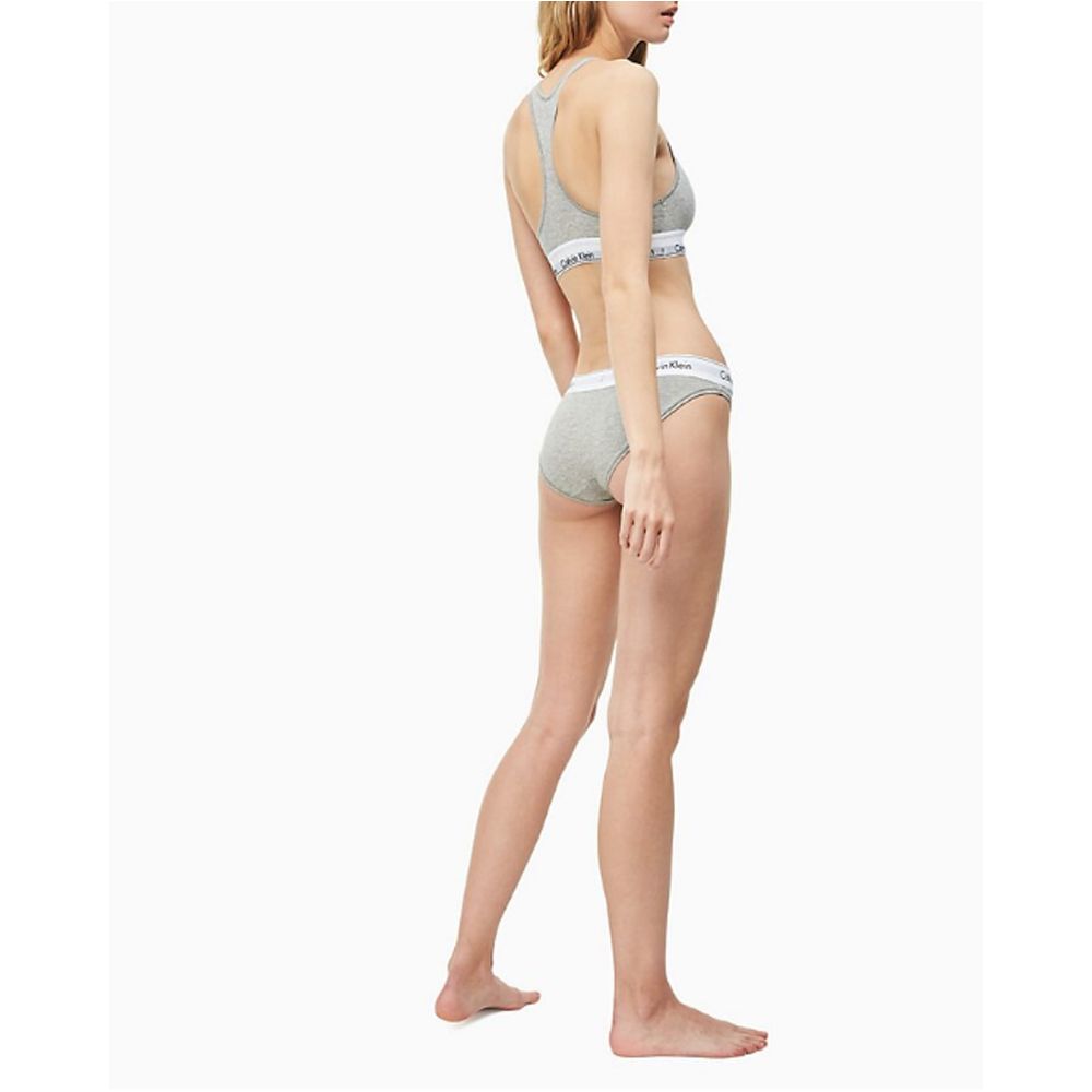 Calvin Klein Underwear Gray Cotton Pantie