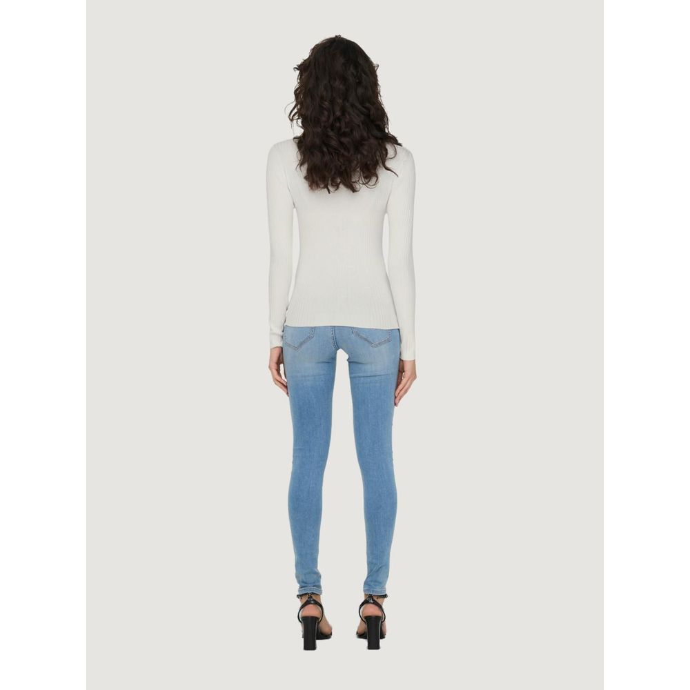 Jacqueline De Yong White Viscose Shirt