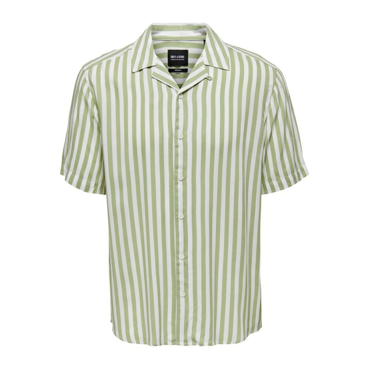 Only & Sons Bicolor Viscose Shortsleeve Shirt