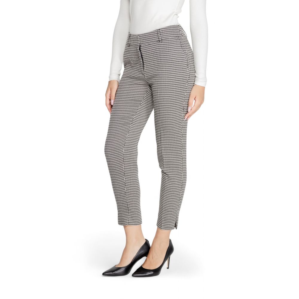 Only Black Polyester Casual Pants