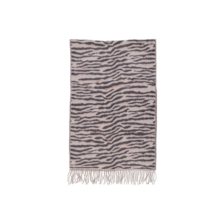 Pieces Beige Marabou Scarf