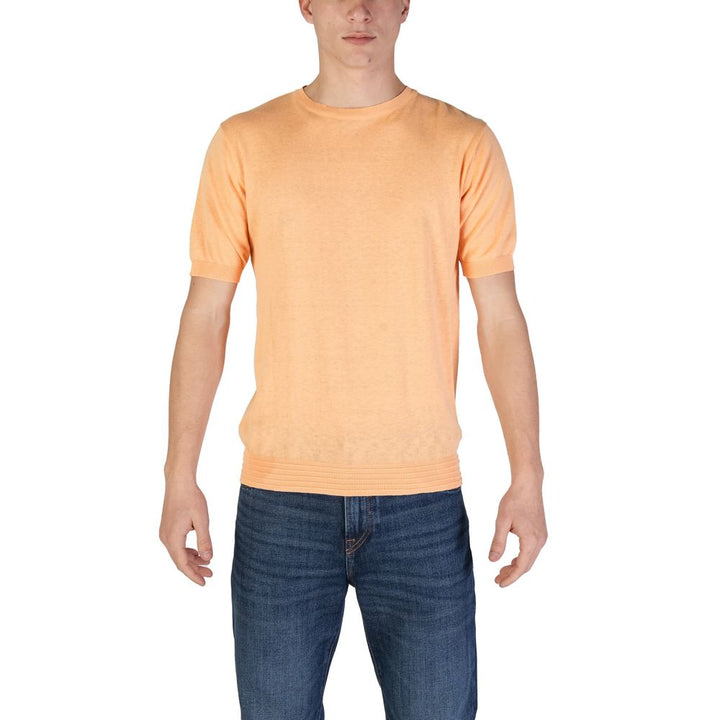 Hamaki-Ho Orange Cotton Sweatshirt
