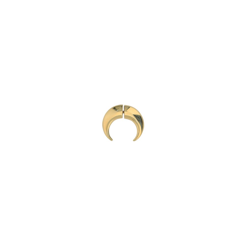 Marine Serre Gold Brass Earrings