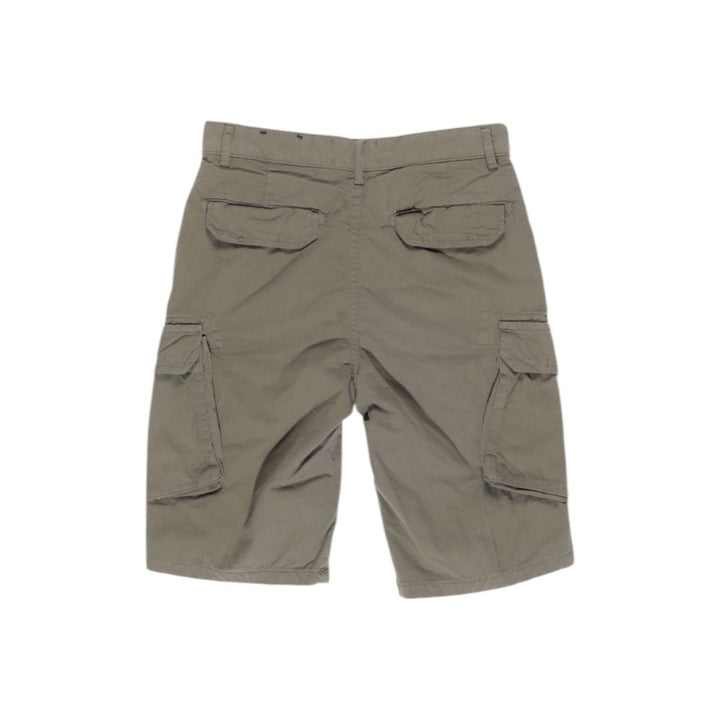 Lyle & Scott Green Cotton Bermuda