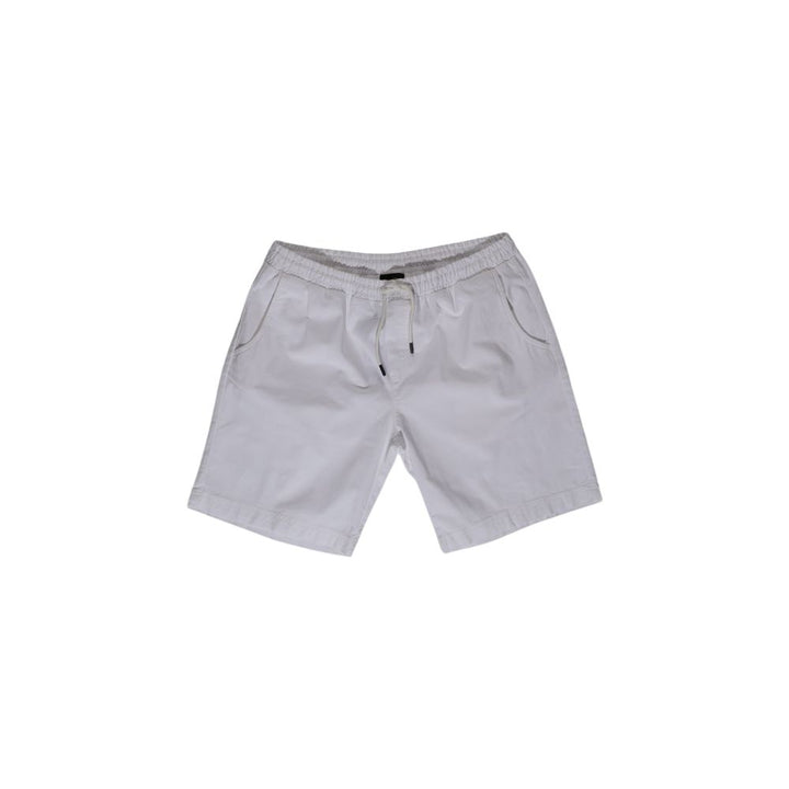 Refrigiwear White Cotton Bermuda
