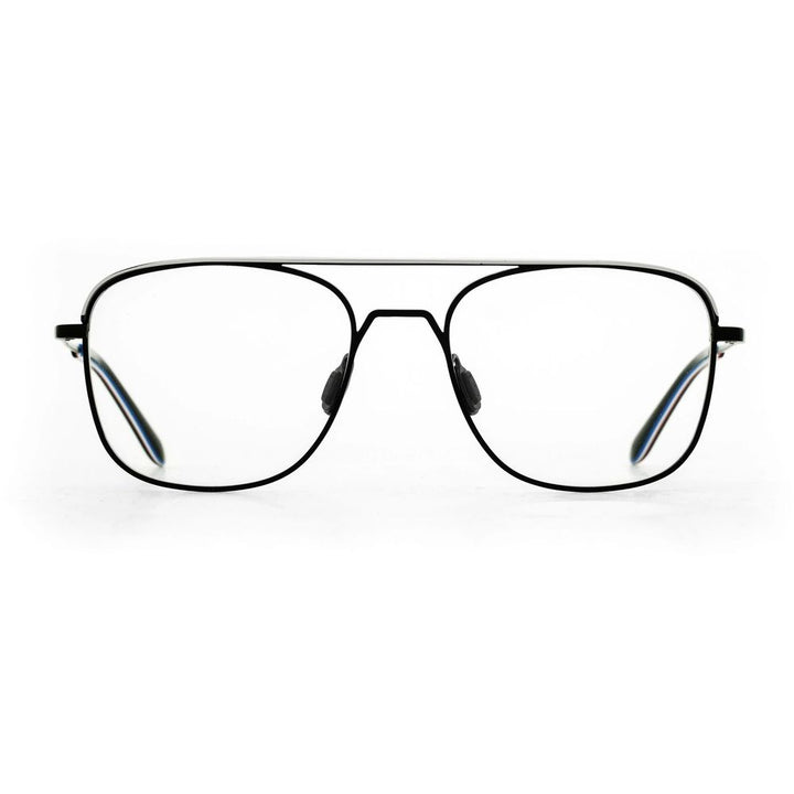 Vuarnet Black Stainless Steel Glasses (Frames)
