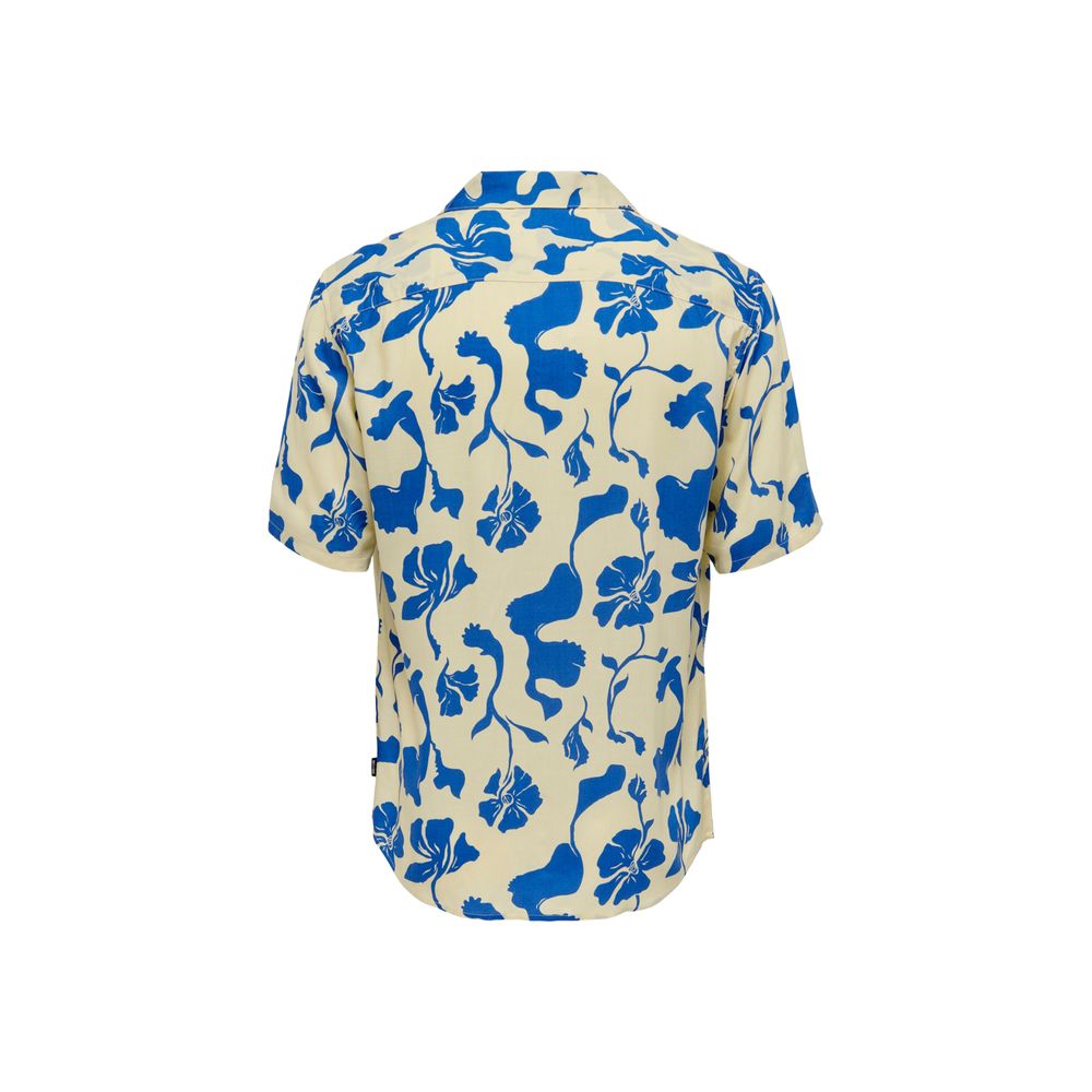 Only & Sons Bicolor Viscose Shortsleeve Shirt