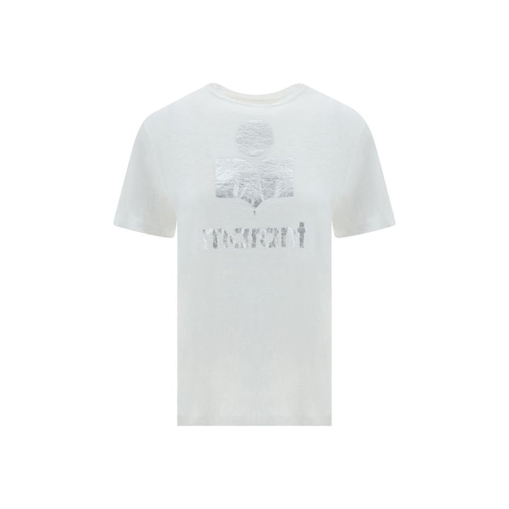 Marant Etoile White Linen T-Shirt