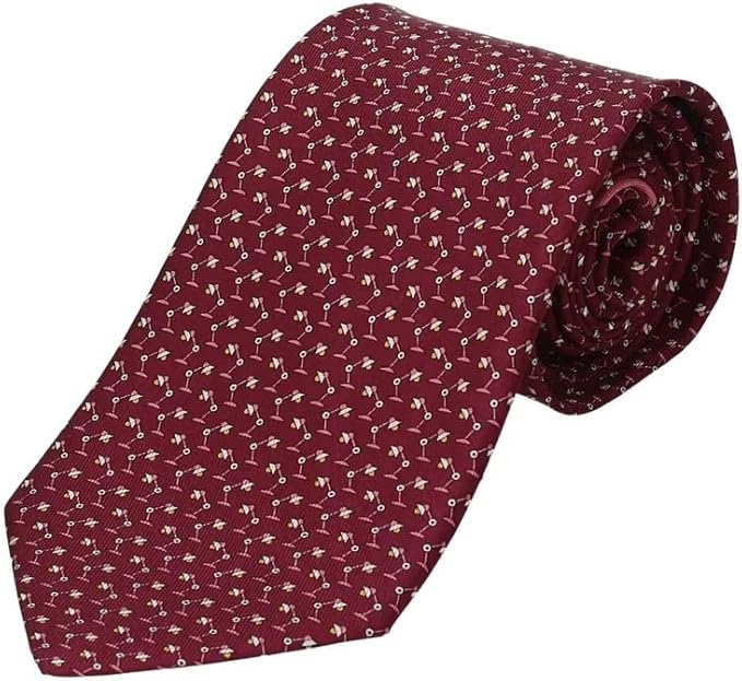 Salvatore Ferragamo Berry Night Lamps Tie