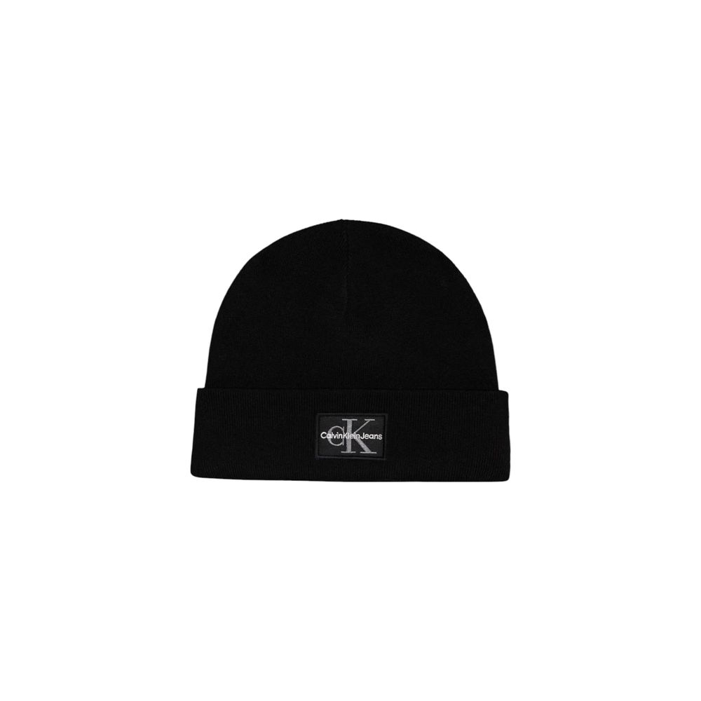 Calvin Klein Jeans Black Cotton Cap (Baseball Hat)