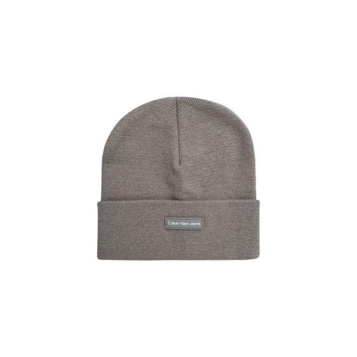 Calvin Klein Jeans Gray Recycled Polyester Caps Baseball Hat