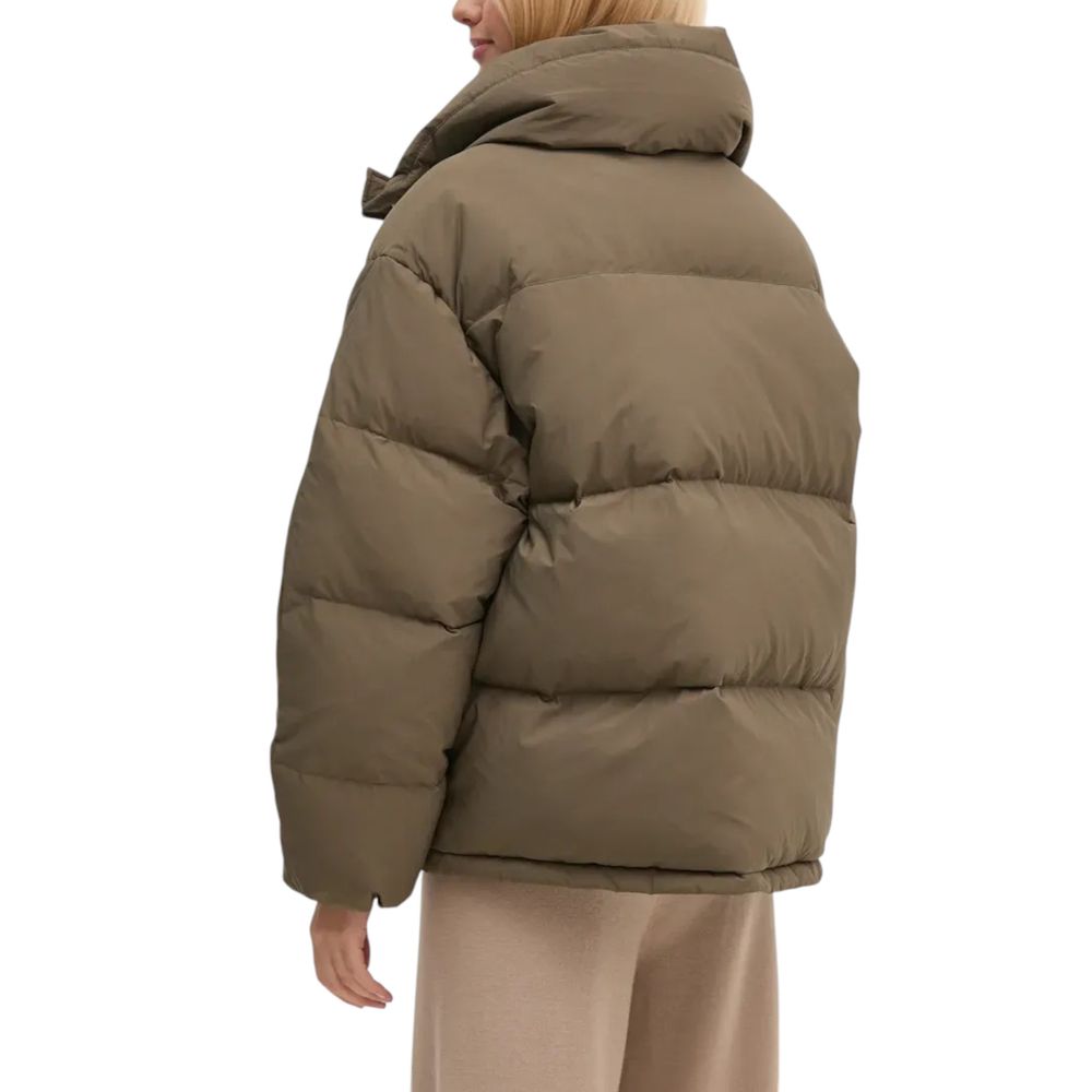 Calvin Klein Jeans Brown Polyester Coat