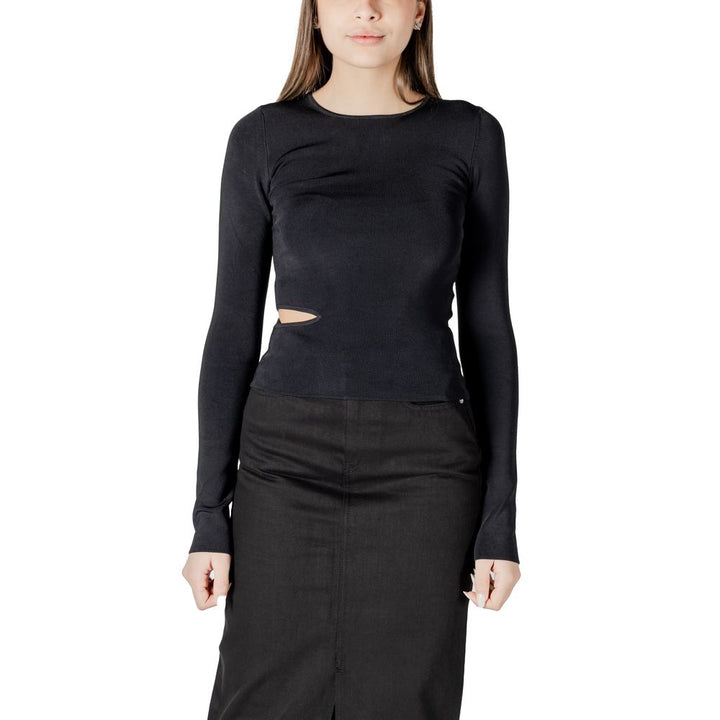 Calvin Klein Jeans Black Rayon Shirt