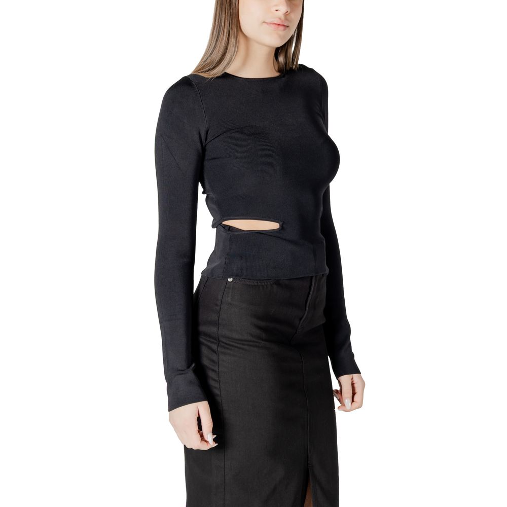 Calvin Klein Jeans Black Rayon Shirt