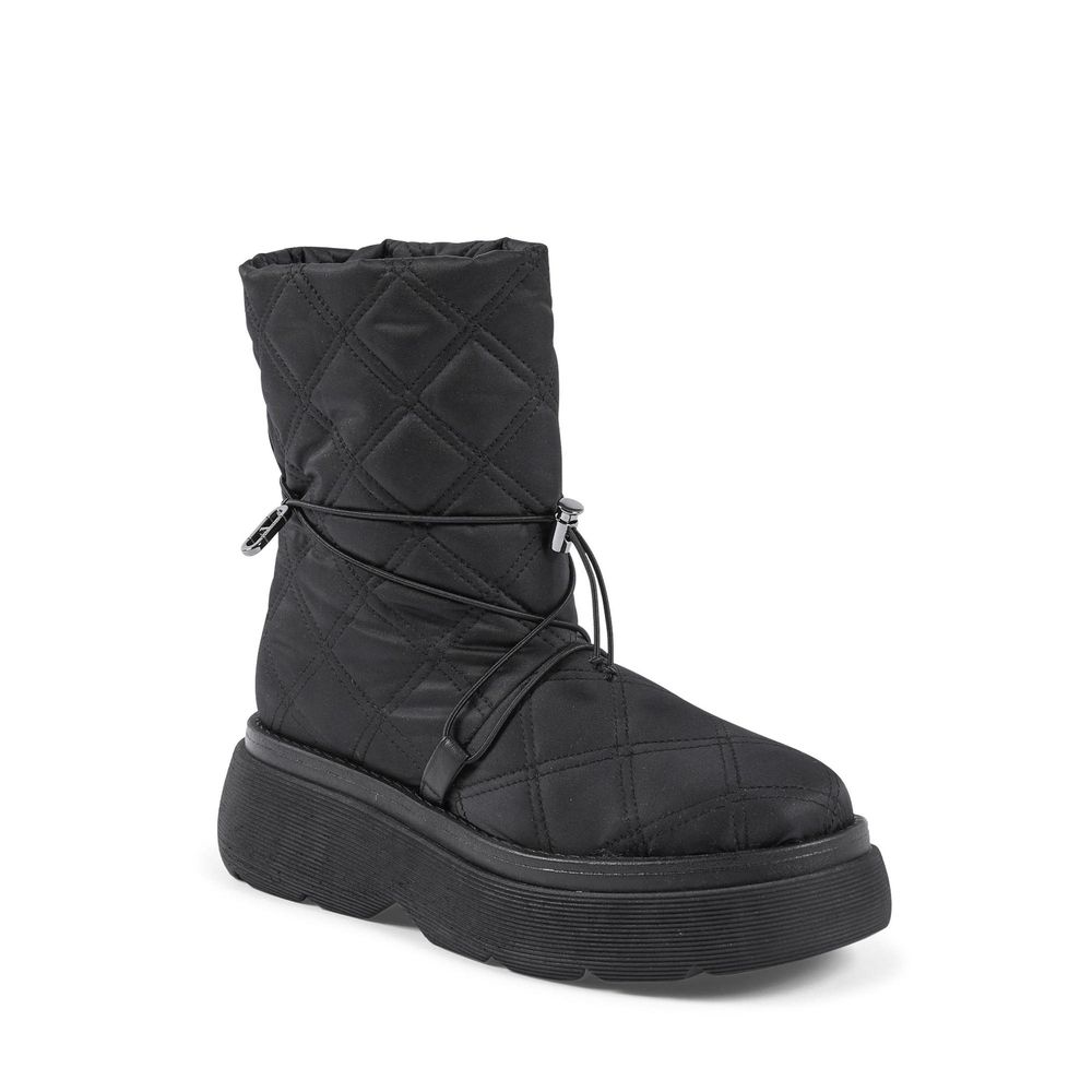 Dee Ocleppo Black Nylon Flat Boots