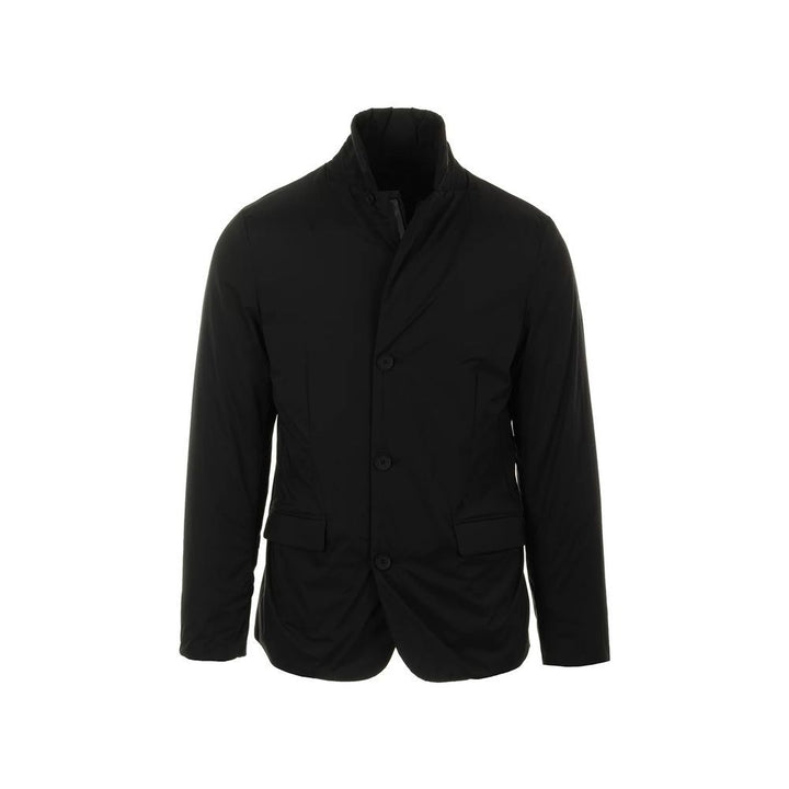 People Of Shibuya Black Polyester Coat