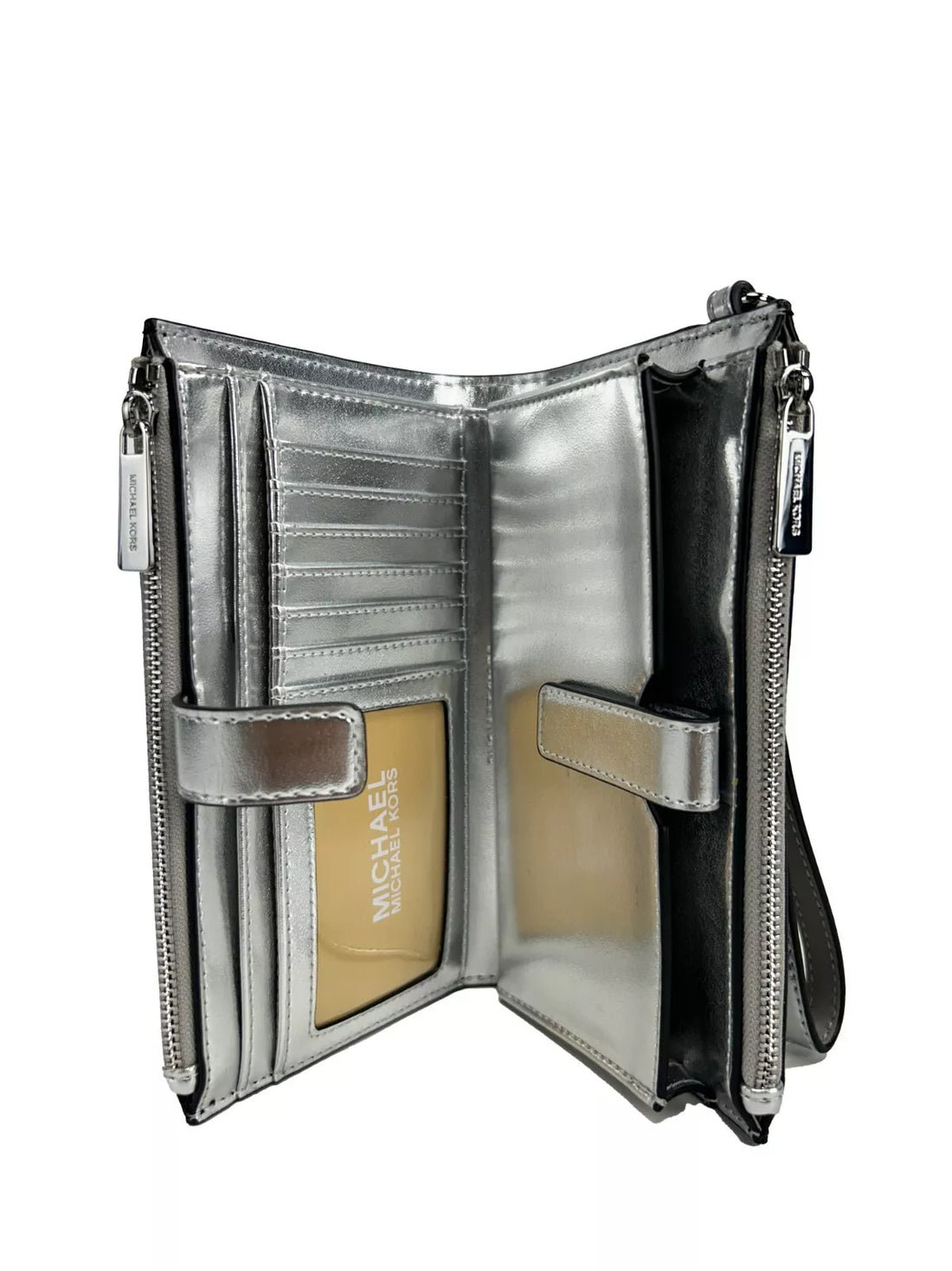 Michael Kors Jet Set Travel Double Zip Wristlet Wallet