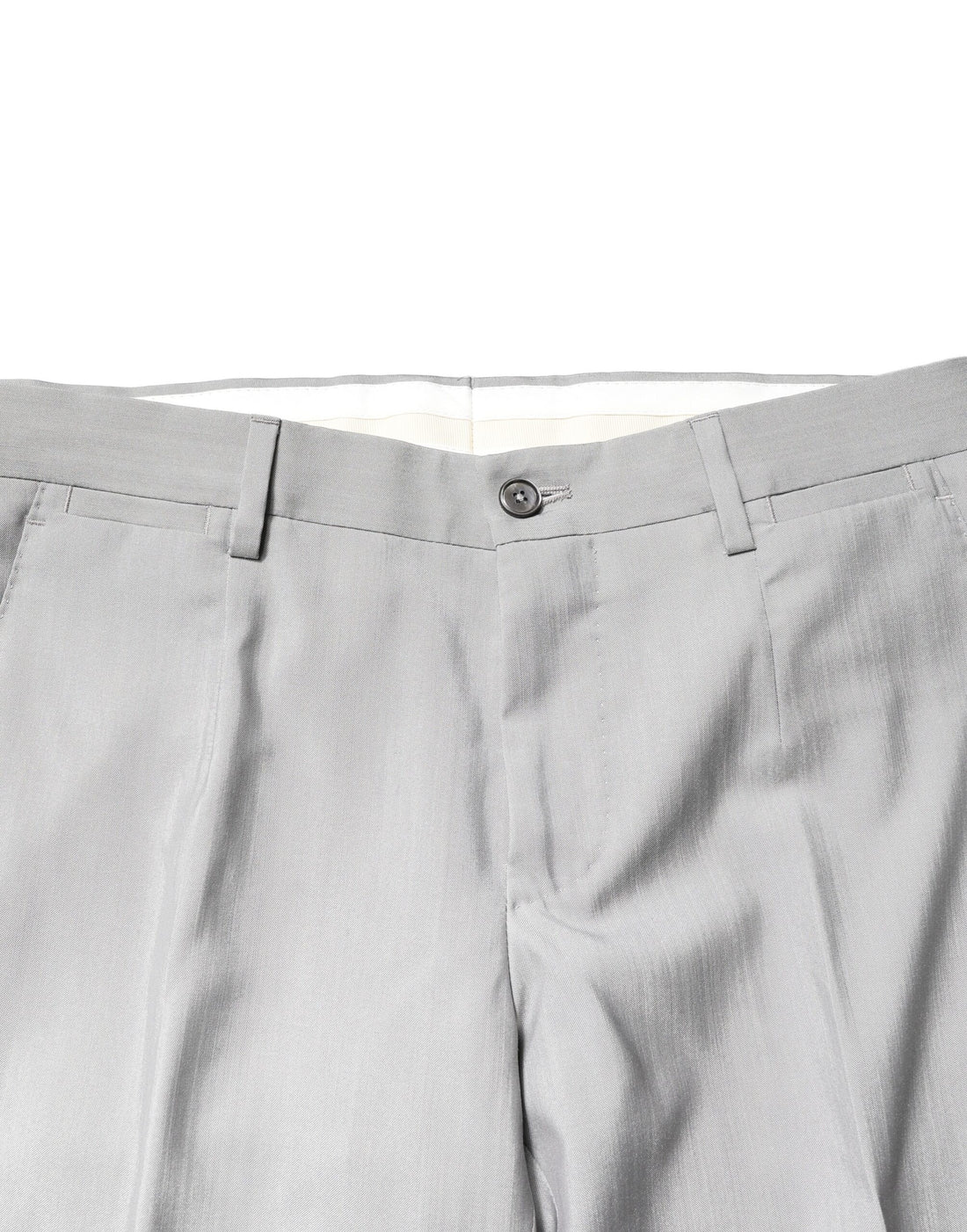 Dolce & Gabbana Light Gray Wool GOLD 2 Piece Formal Suit