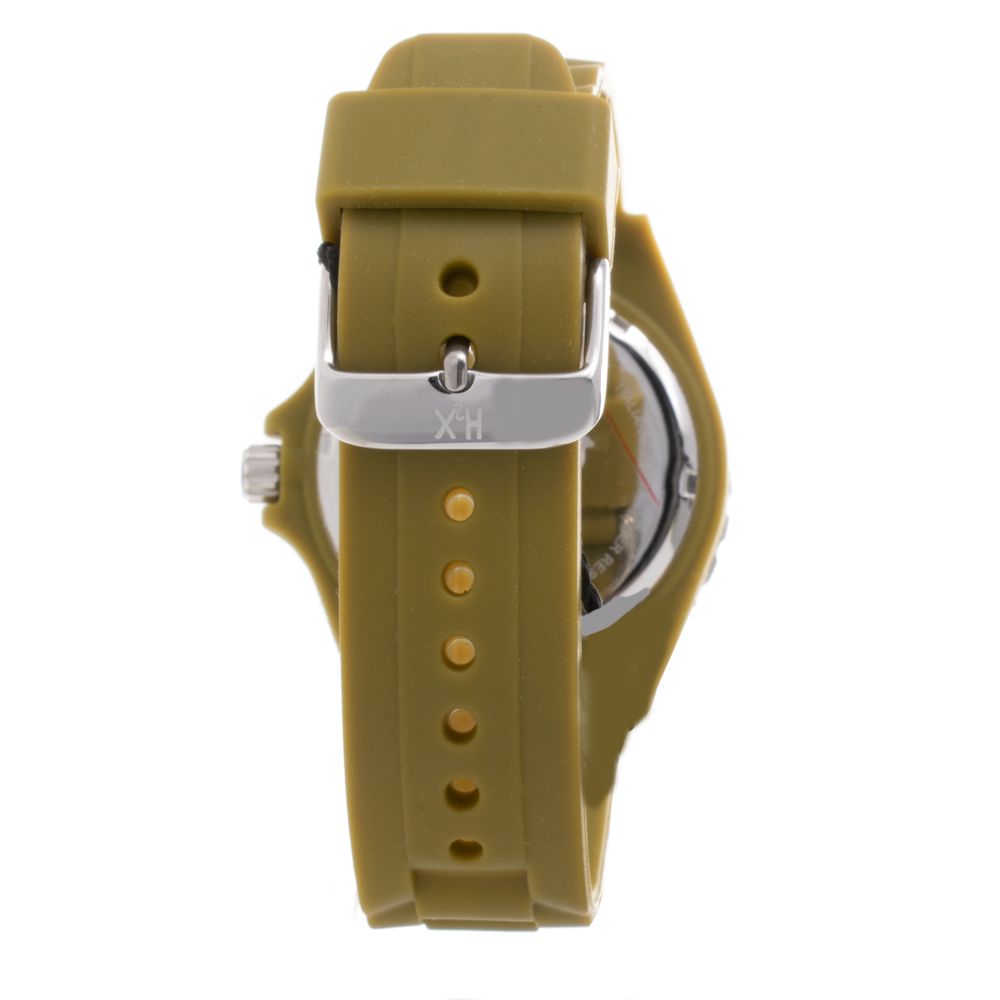Haurex Brown Rubber Sport Watch