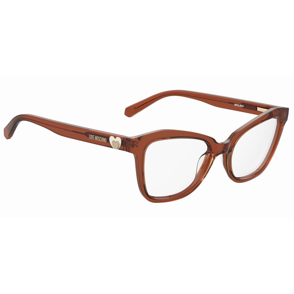 Love Moschino Yellow Acetate Glasses (Frames)
