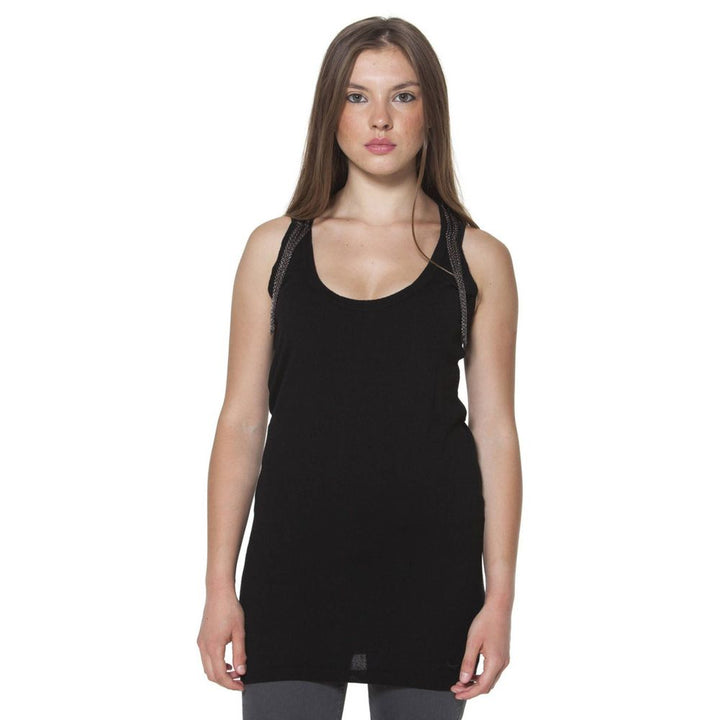 Fred Perry Black Wool Women T-Shirt