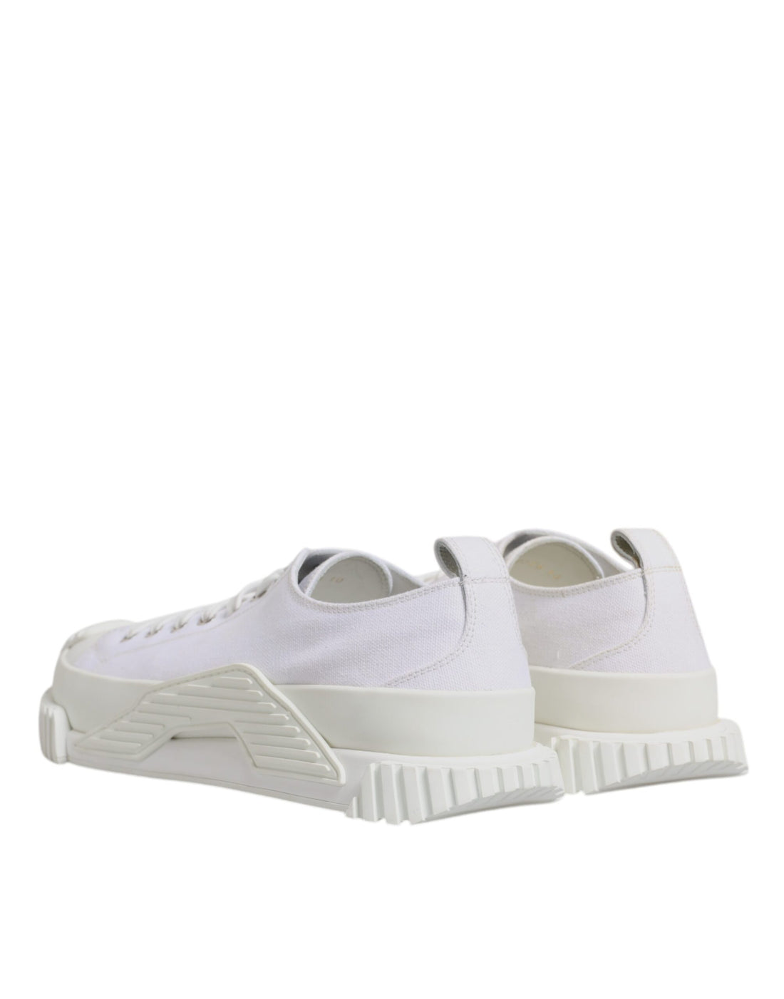 Dolce & Gabbana White Leather Low Top NS1 Sneakers Shoes